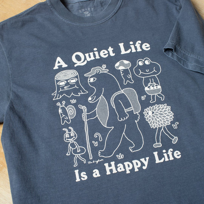 Happy Life T - Navy