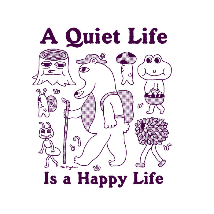 Happy Life T - Navy