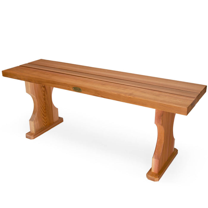 homestead cedarworks backless bench main