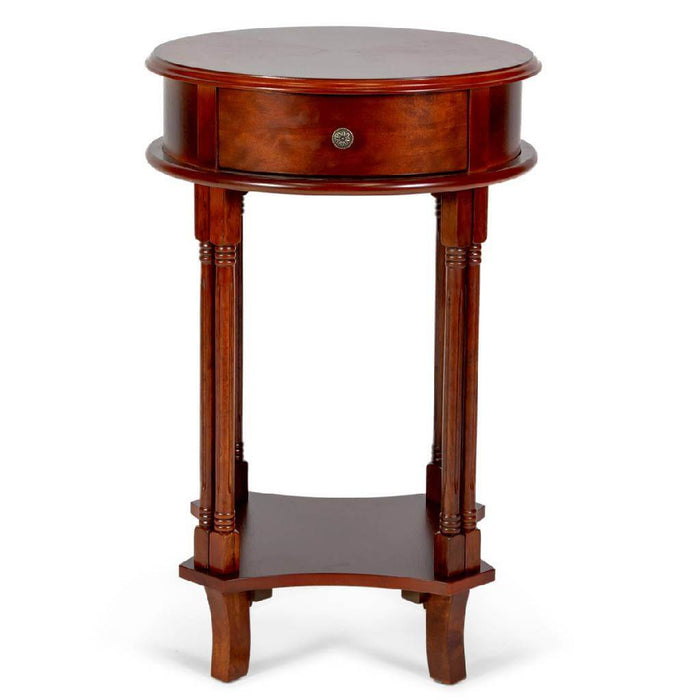 Homestead CedarWorks Round Accent Table