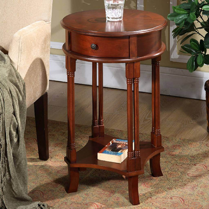 Homestead CedarWorks Round Accent Table