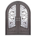 Hope radius top iron french door for cold weather.