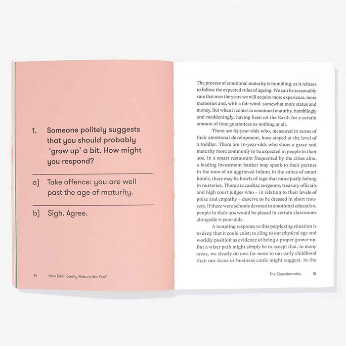 School of Life Emotional Maturity Book
