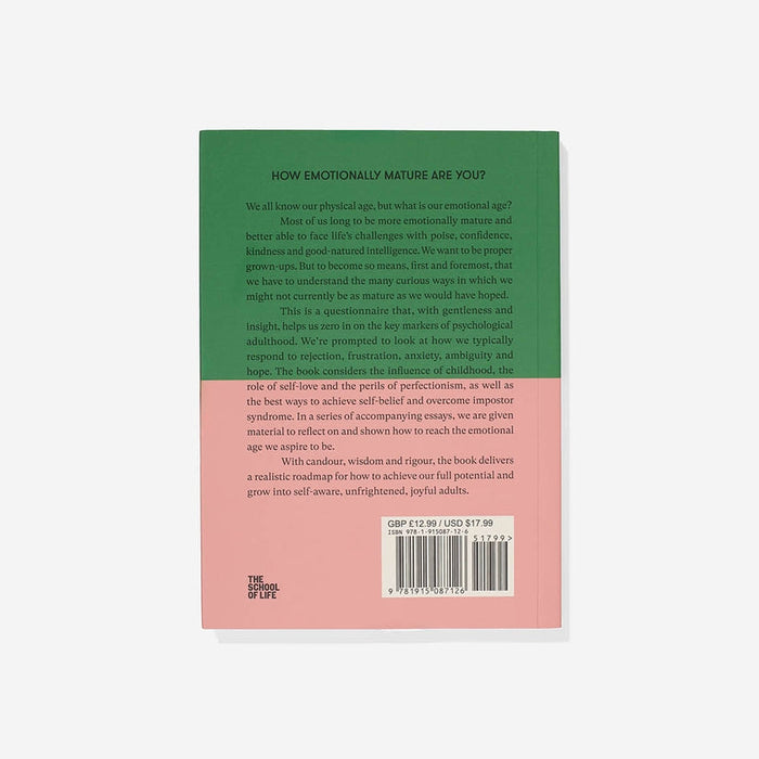 Green and Pink Book On How Emotionally Mature Are You