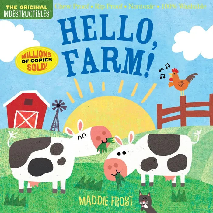 Indestructibles Book: Hello, Farm!