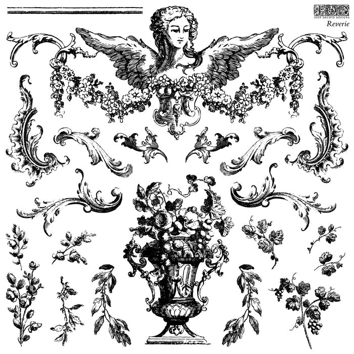 IOD Stamp Reverie Iron Orchid Designs RETIRED
