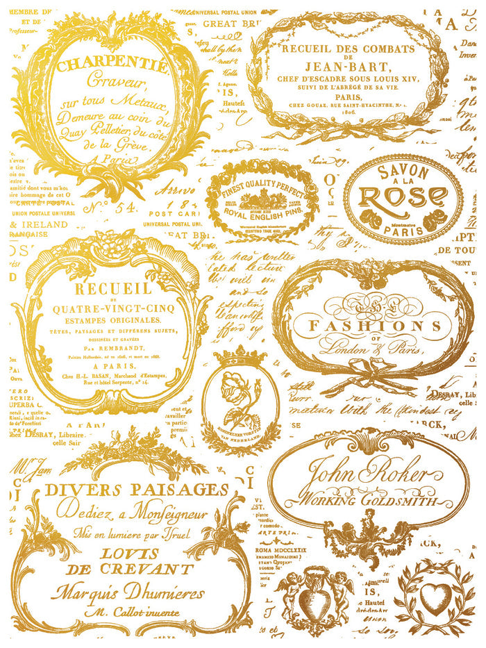 IOD Transfer Étiquettes IOD Foil Transfer 12x16 Pad
