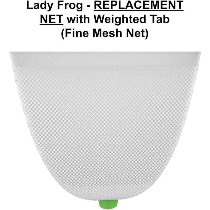 Lady Frog - Replacement Net - Fine Mesh Net - theskimmie