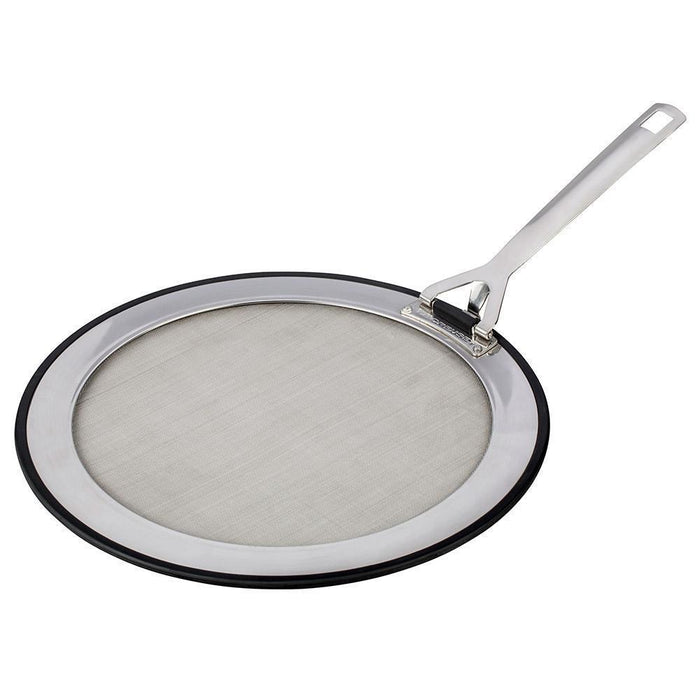 Le Creuset 12.25″ Stainless Steel Splatter Guard - Discover Gourmet