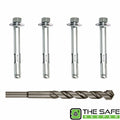 Liberty Safe Concrete Anchor Kit w/ Drill Bit
