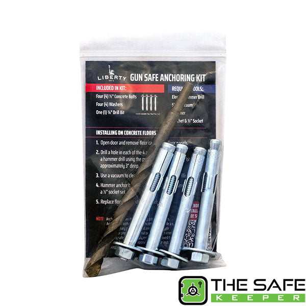 Liberty Safe Concrete Anchor Kit w/ Drill Bit