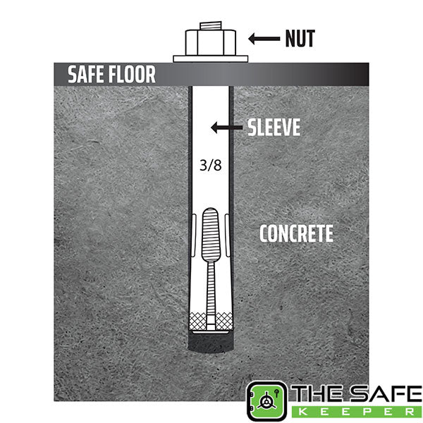 Liberty Safe Concrete Anchor Kit w/ Drill Bit