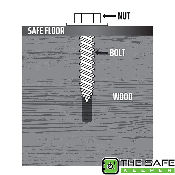 Liberty Safe Wood Anchor Kit w/ Drill Bit