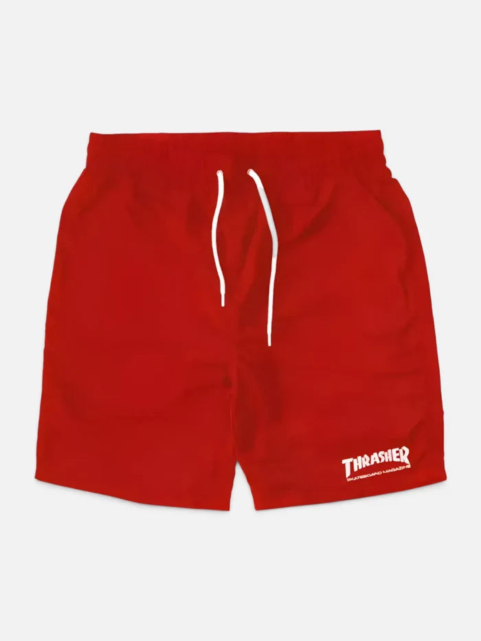 Malla Thrasher Board Short Skatemag Rojo