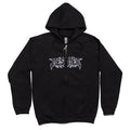 Mesmer Goth Zipped Hooded