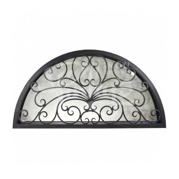 Miracle thermal break full arch top insulated steel window custom
