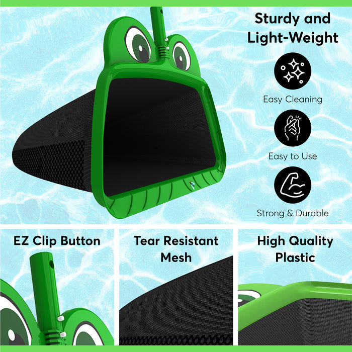 Mr. Frog "Freddy" Leaf Rake Net - theskimmie