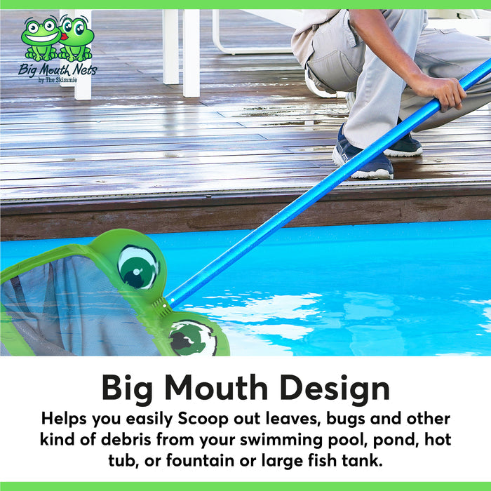 Mr. Frog "Freddy" Leaf Rake Net - theskimmie