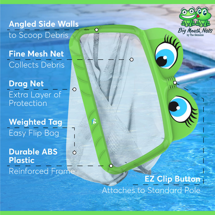 Ms. Frog "Lady Frog" Fine Mesh Net - theskimmie