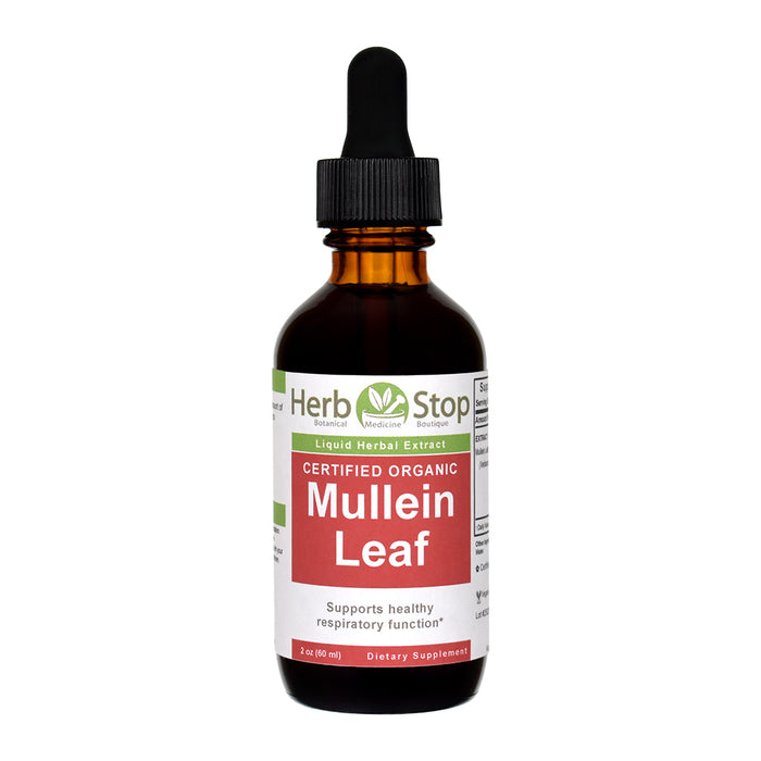 Organic Mullein Leaf Extract - 2 oz