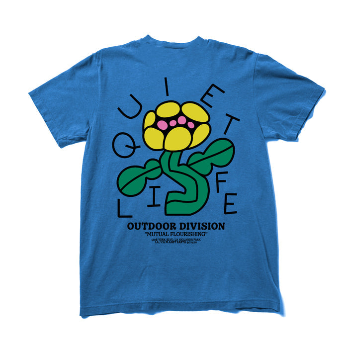 Mutual Flourishing T - Royal - MEDIUM ONLY