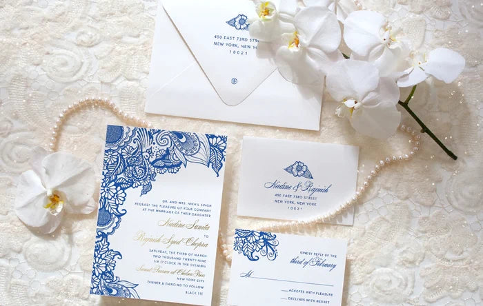 Nadine Dhara Invitation Envelope