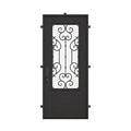 New York thermally broken flat top metal door.