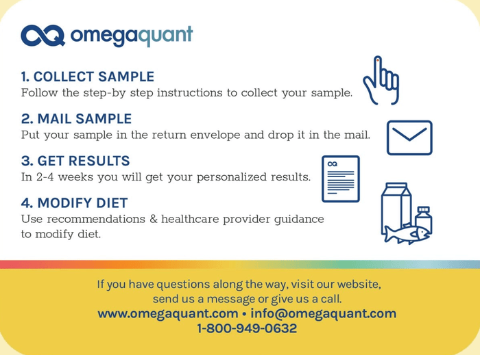 OmegaQuant Vitamin D Test Kit 2