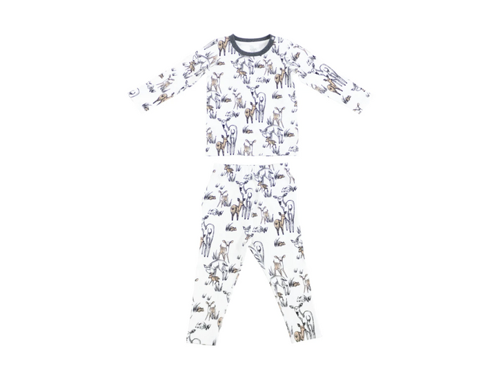 Organic Cotton Two-Piece PJ Set - Mama Deerest