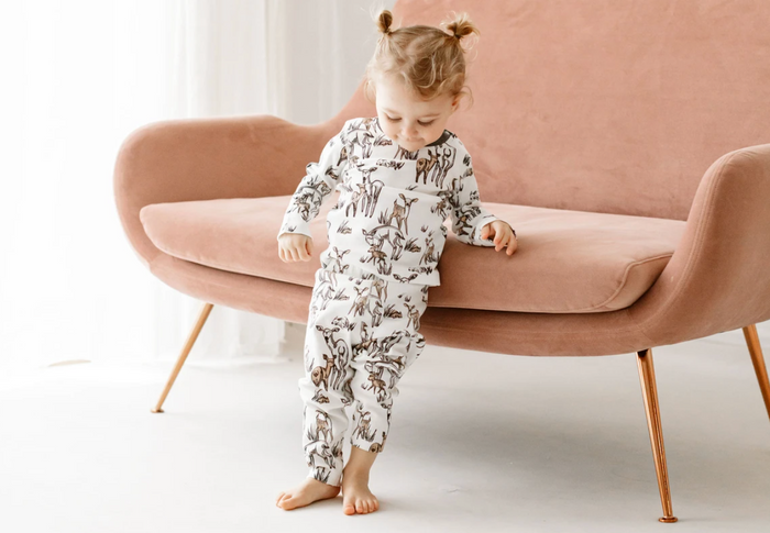 Organic Cotton Two-Piece PJ Set - Mama Deerest