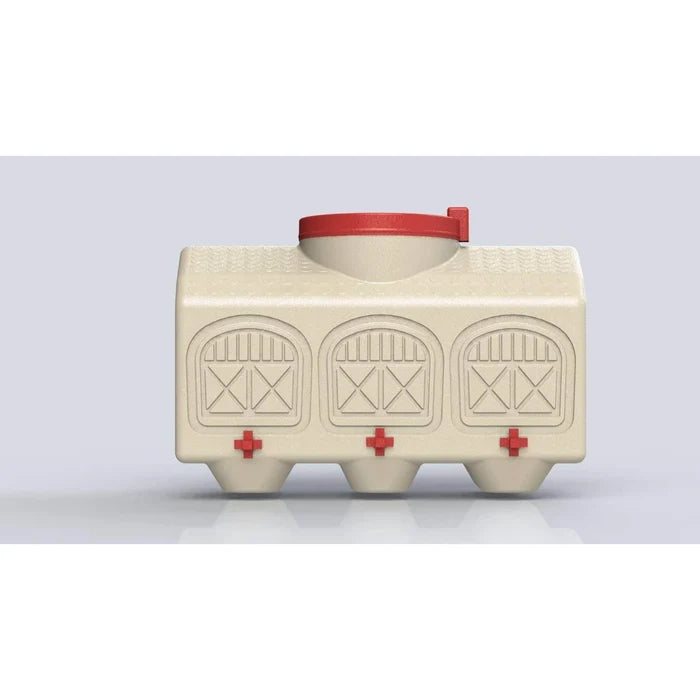 OverEZ Classic Waterer shown from the front on the ground