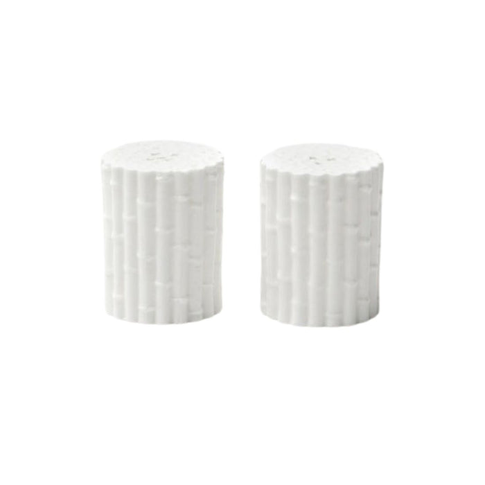 PAIR OF MINI PORCELAIN SALT & PEPPER SHAKERS