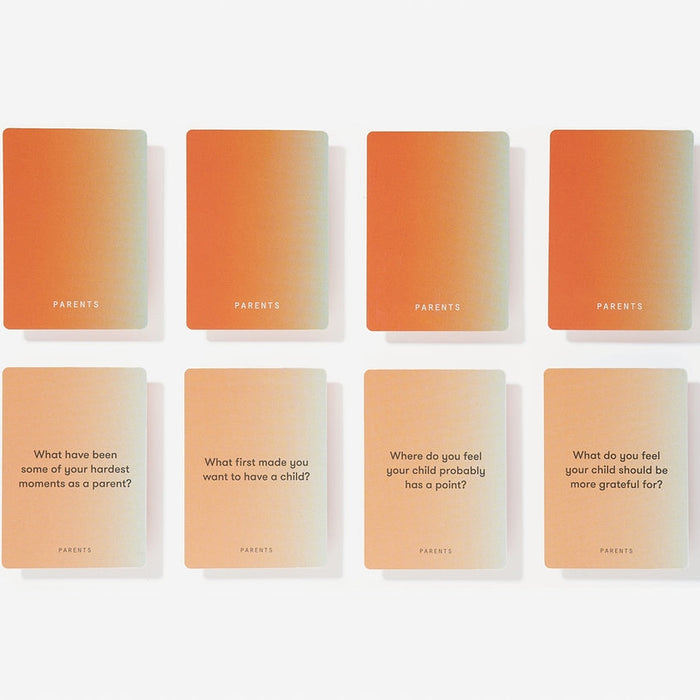 Card Questions To Answer Between A Parent and Teenager