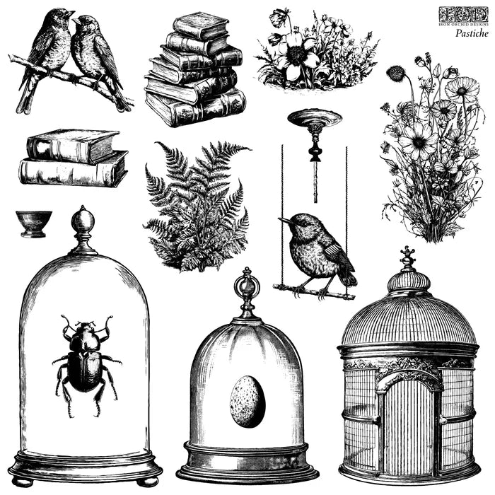 Pastiche 12x12 IOD Stamp™