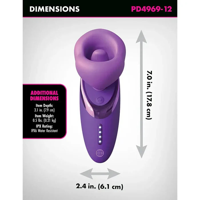 Fantasy for Her Pleasure Sucker - Vibrator