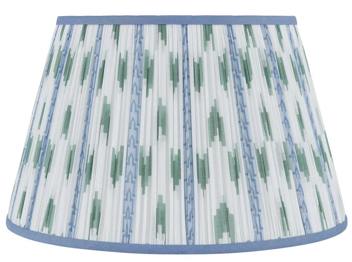 PLEATED PRINT LAMPSHADE