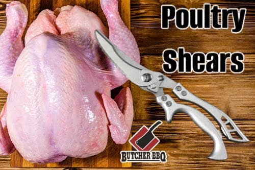 Poultry & Kitchen Shears Use for Chicken, Turkey, & Herbs