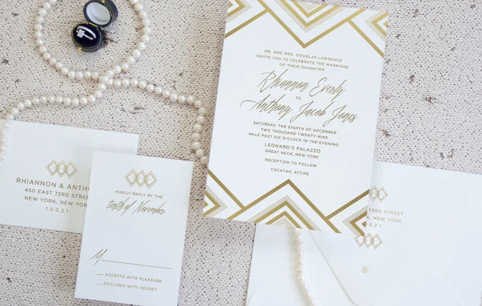 Prism Invitation Envelope Liner
