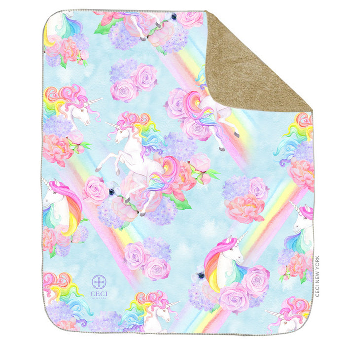 Rainbow Unicorn Blanket