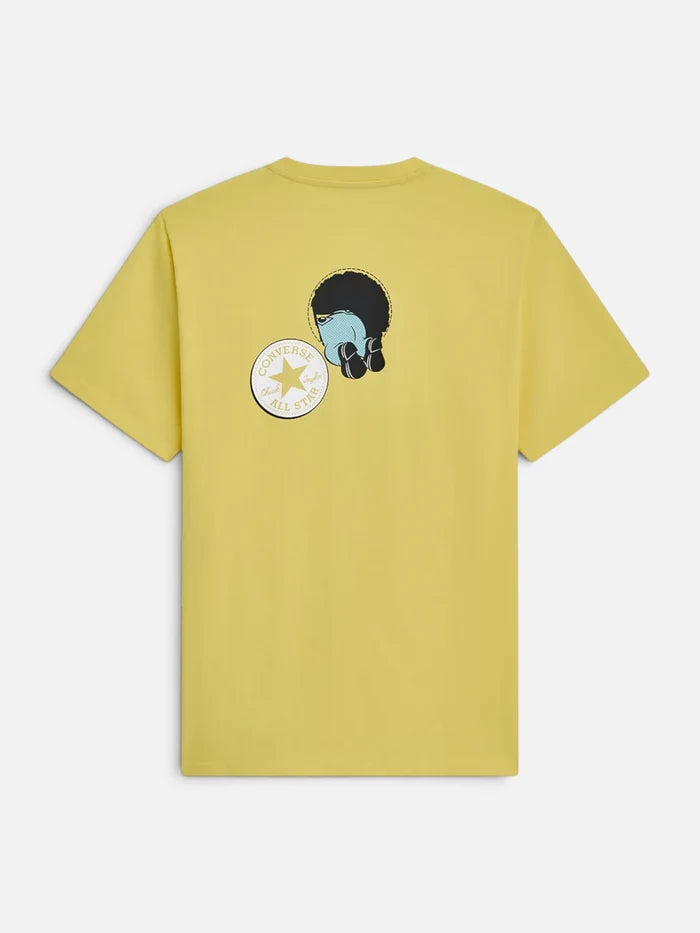 Remera Converse Through The Patch Tee Minions Amarillo