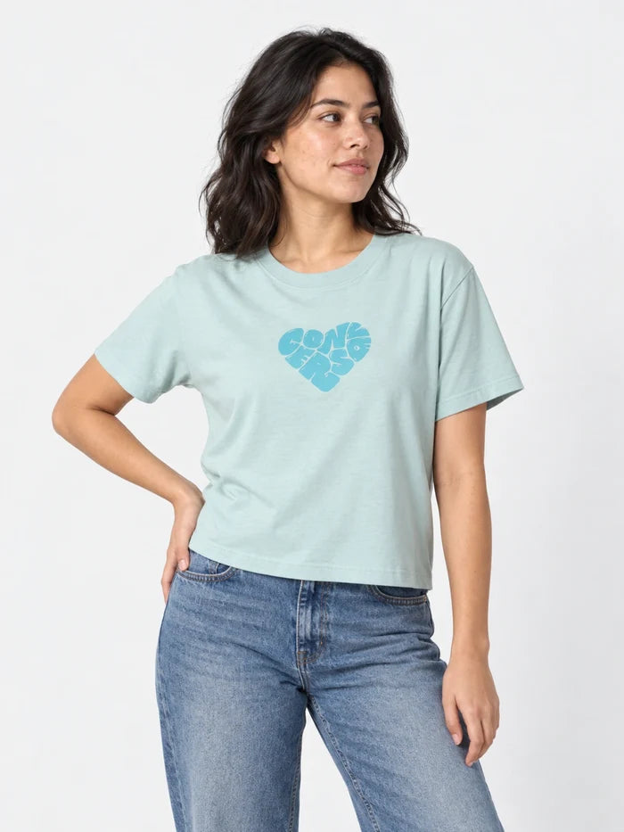 Remera Mujer Converse Heart Tee — vista principal