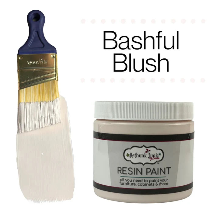 Rethunk Junk Resin Paint BASHFUL BLUSH Furniture and Cabinet Paint