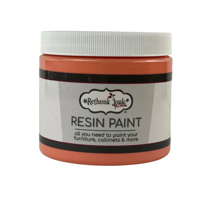 Rethunk Junk Resin Paint CORAL CRUSH Furniture and Cabinet Paint