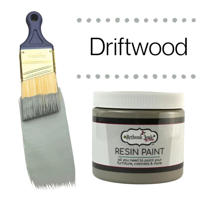 Rethunk Junk Resin Paint Driftwood Furniture and Cabinet Paint