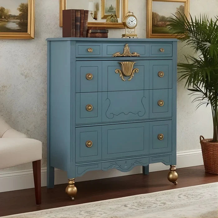 Rethunk Junk Resin Paint ESTATE BLUE  Furniture and Cabinet Paint