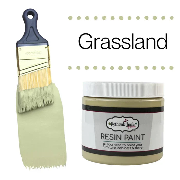 Rethunk Junk Resin Paint GRASSLAND Furniture and Cabinet Paint