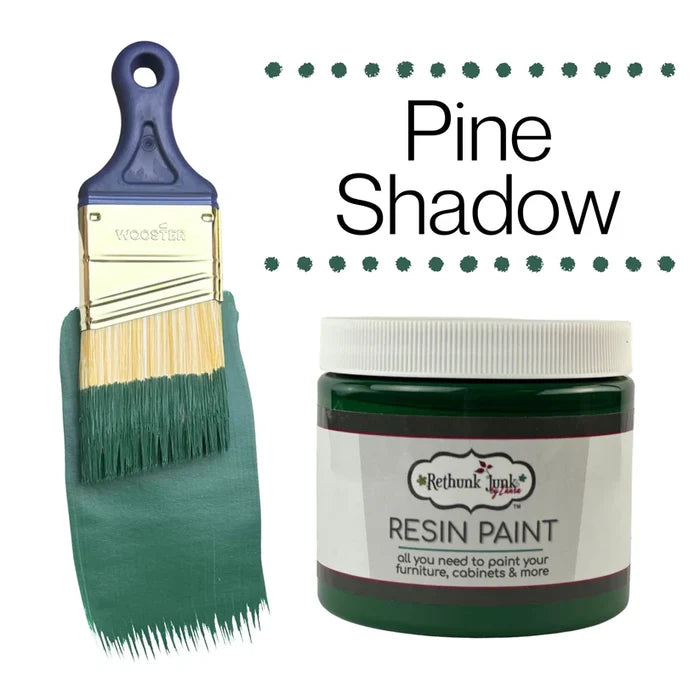 Rethunk Junk Resin Paint PINE SHADOW Furniture and Cabinet Paint