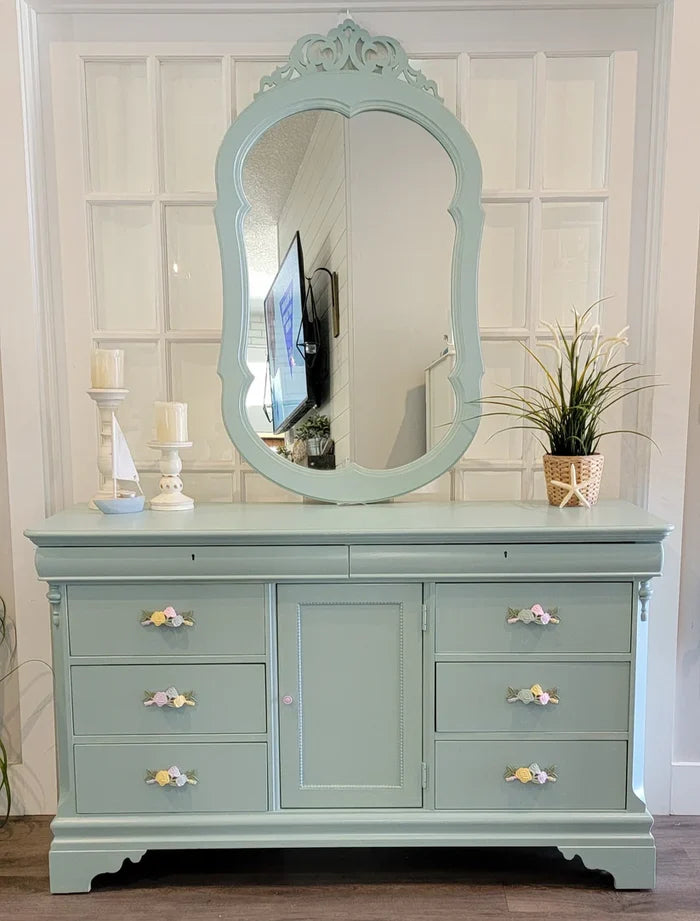 Rethunk Junk Resin Paint Robins Egg Furniture and Cabinet Paint