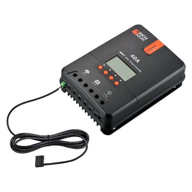 40 Amp MPPT Solar Charge Controller - Full View