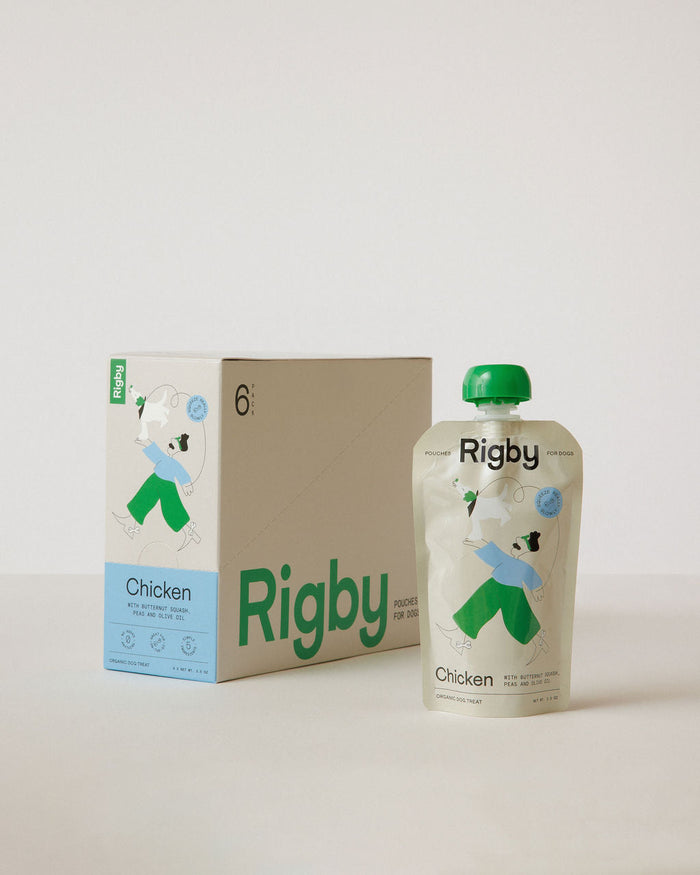 Rigby Organic Chicken Pouch - 6 Pack